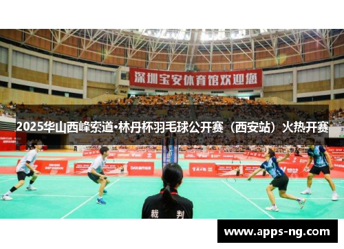 2025华山西峰索道·林丹杯羽毛球公开赛（西安站）火热开赛